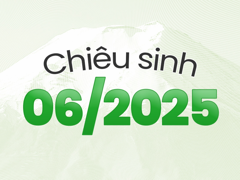 Chiêu sinh | Chiêu sinh khai giảng lớp tiếng Nhật 06/2025