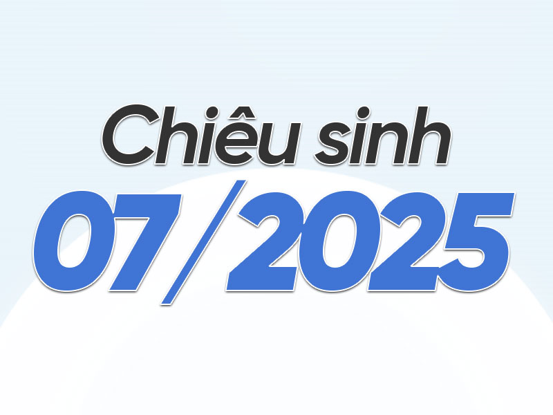 Chiêu sinh | Chiêu sinh khai giảng lớp tiếng Nhật 07/2025